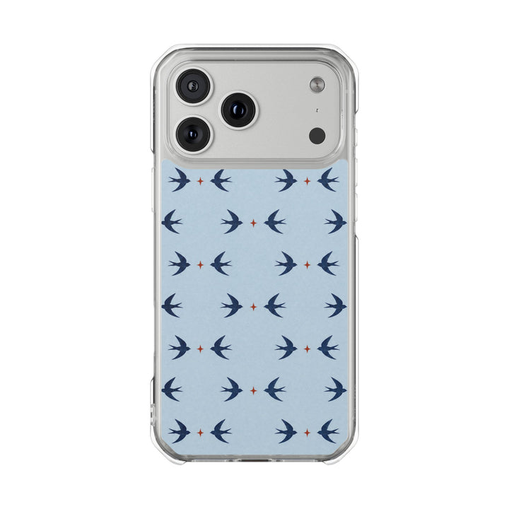 Powder Blue | Clear MagSafe Case
