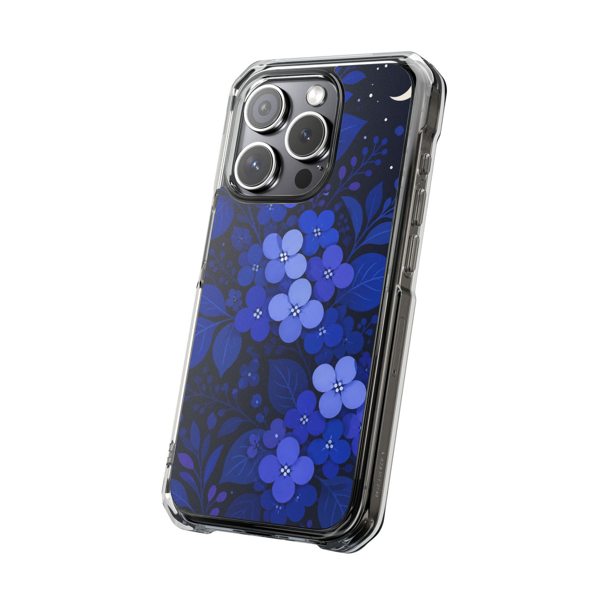 Indigo Bloom | Clear MagSafe Case — product image 20