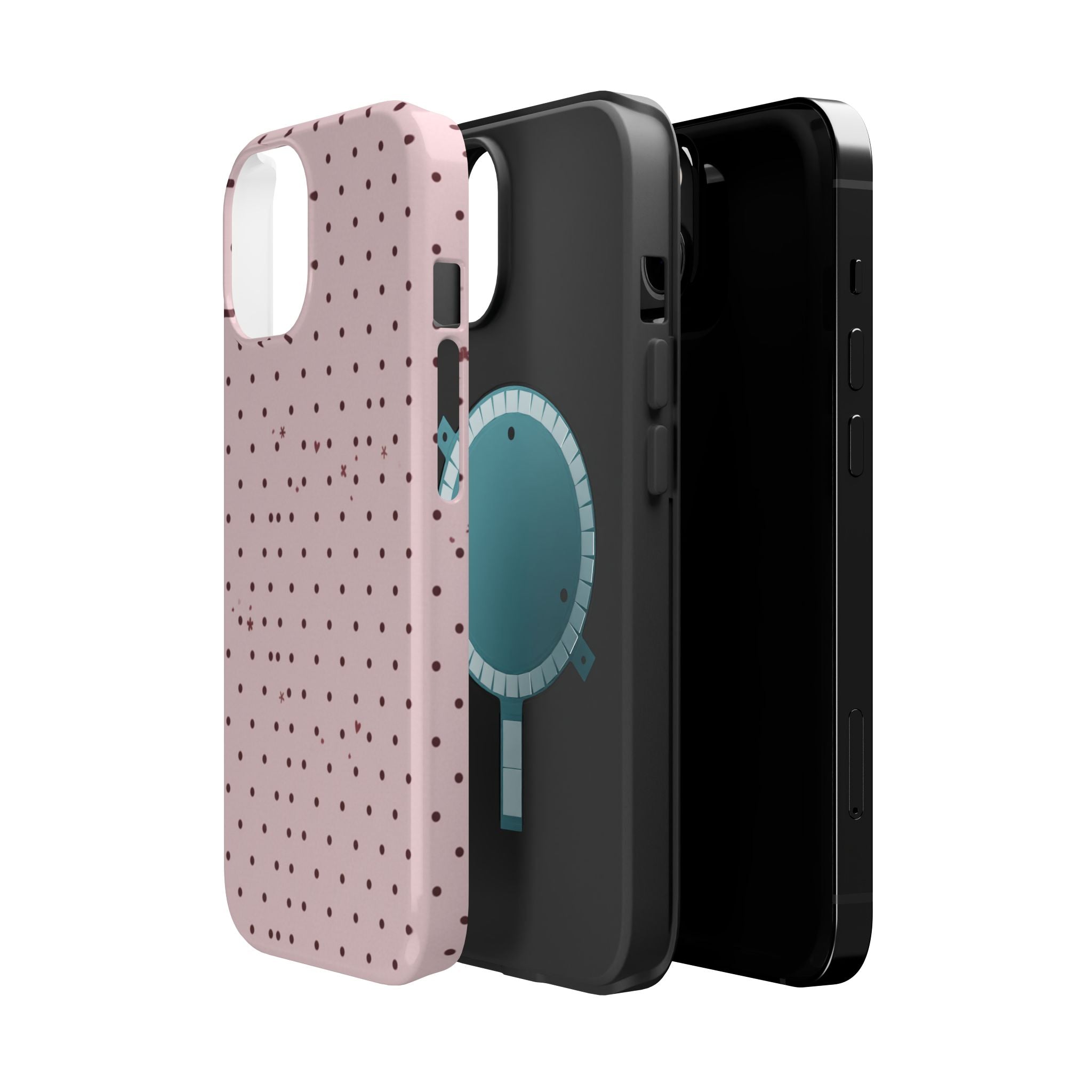 Blush Dots | Tough MagSafe Case