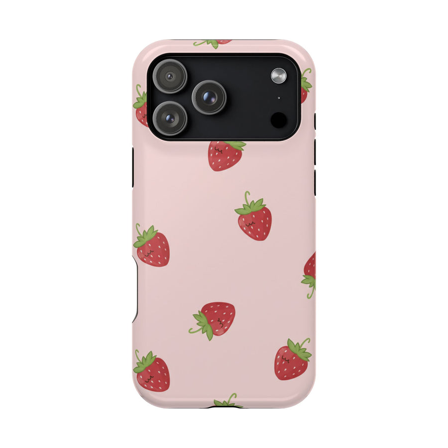 Blush Strawberry | Tough MagSafe Case