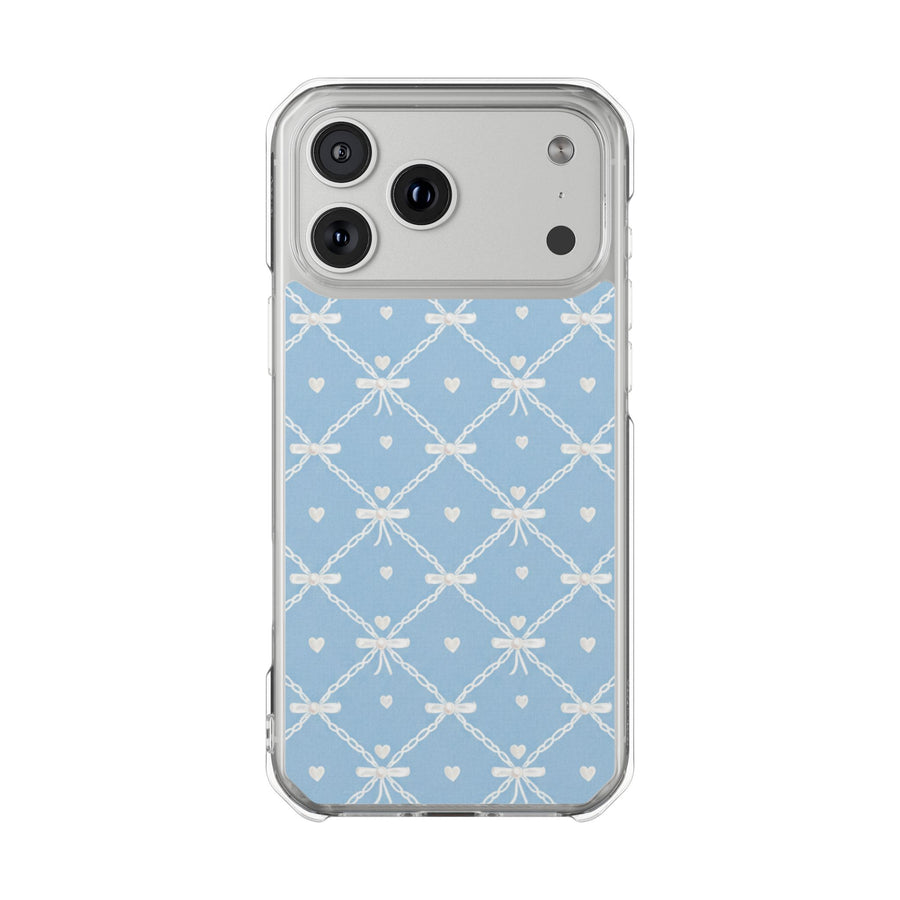 Ribbon Sky | Clear MagSafe Case