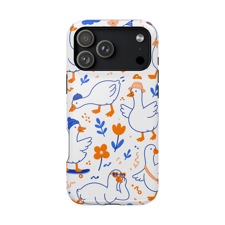 Silly Geese phone case design