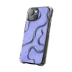 Lavender Swirl | Clear MagSafe Case
