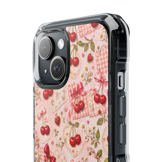 Cherry Ribbon | Clear MagSafe Case — product image 19