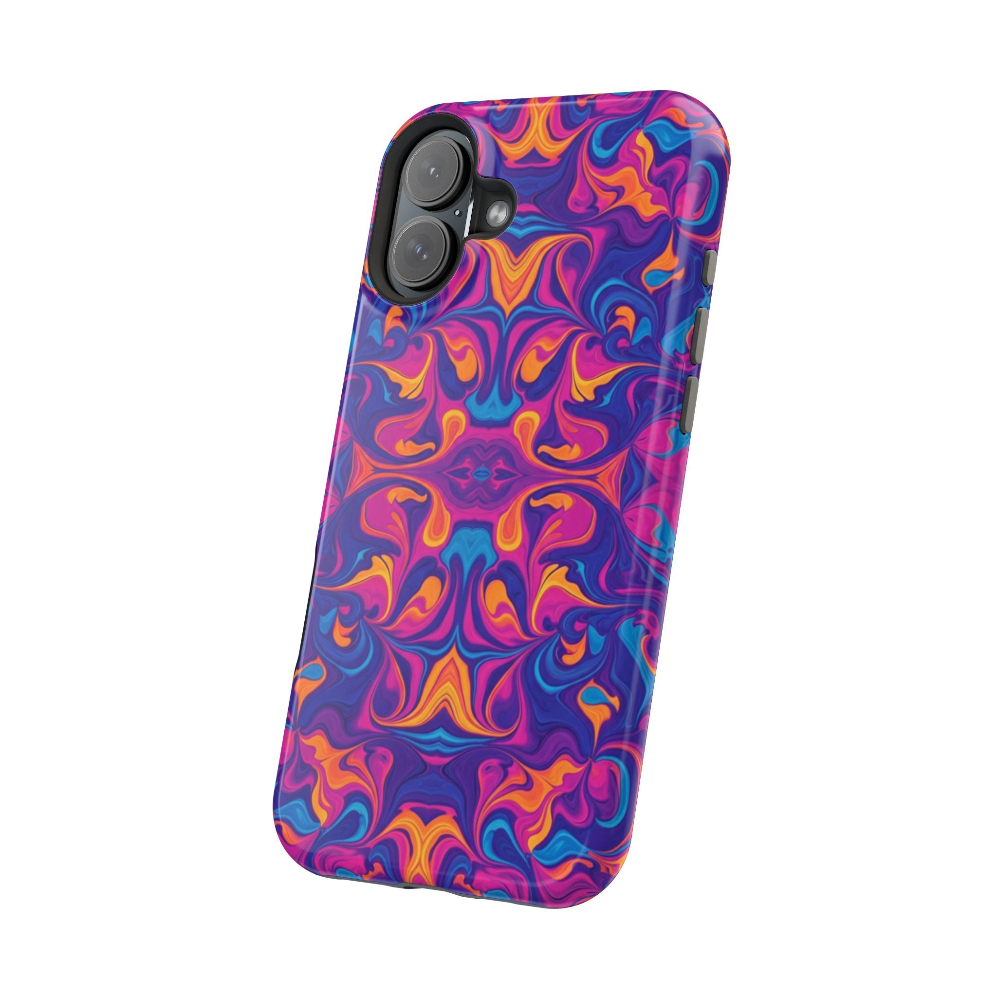 Neon Swirl | Tough MagSafe Case