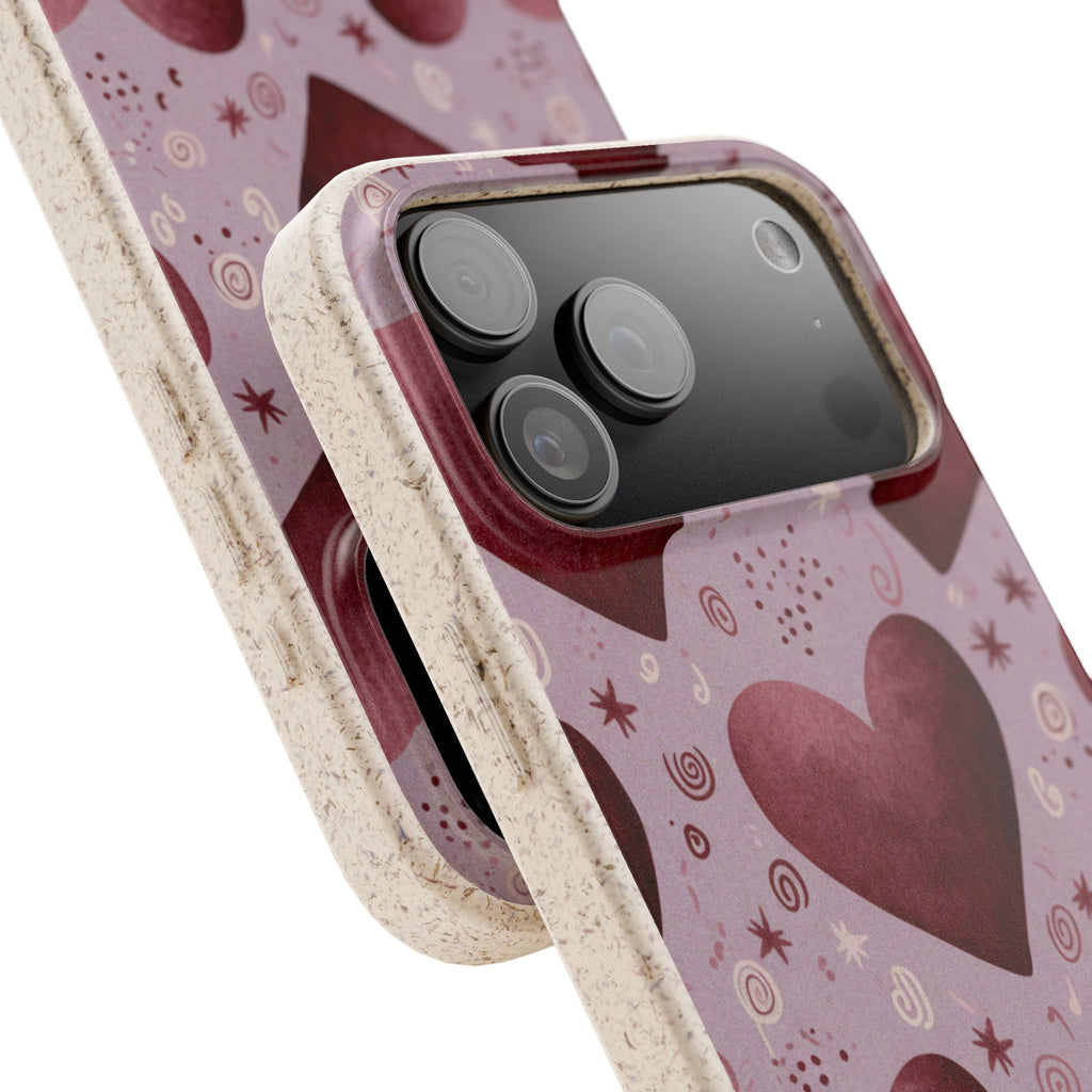Blush Hearts | Biodegradable Case