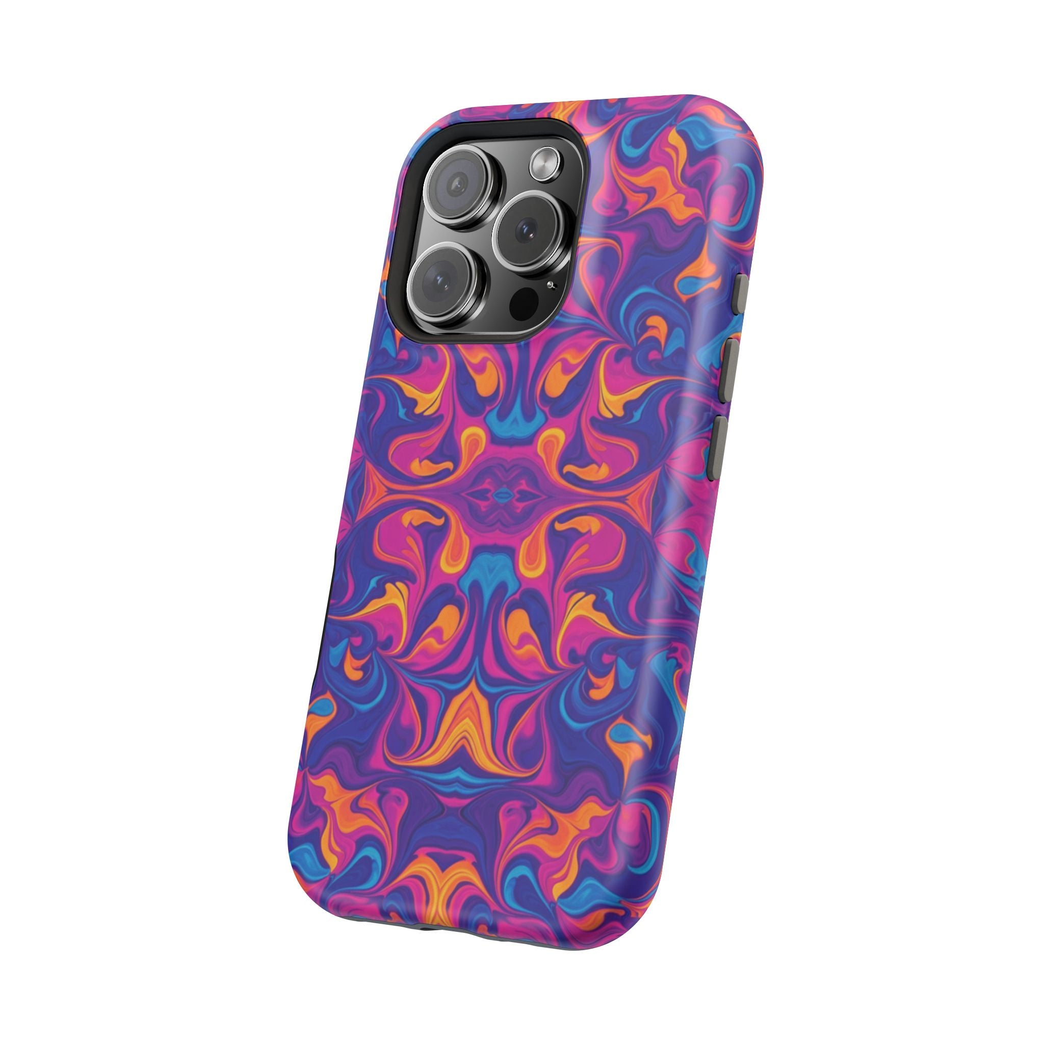 Neon Swirl | Tough MagSafe Case