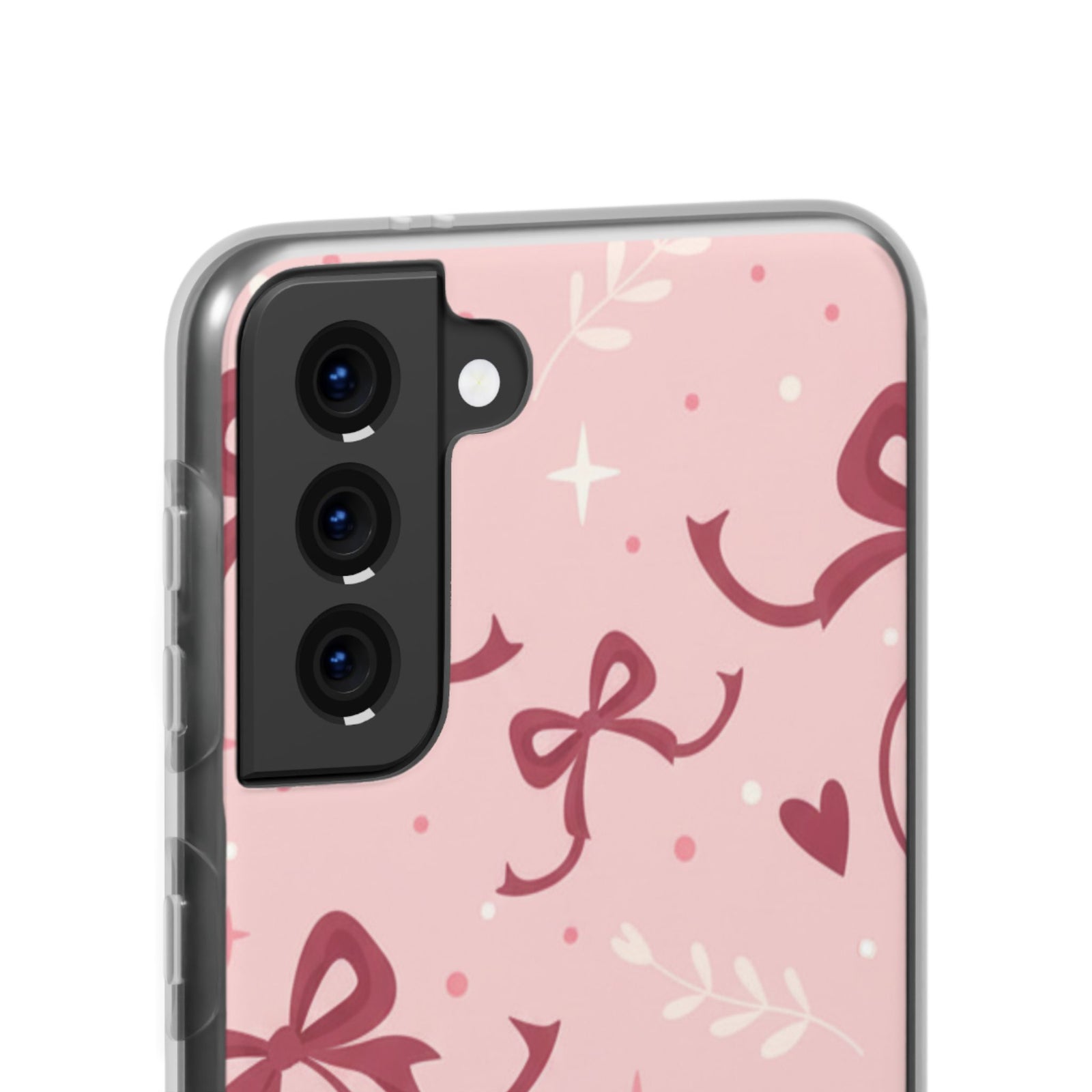 Coral Gleam | Clear Case