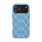 Blue Lattice minimal tough magsafe case design