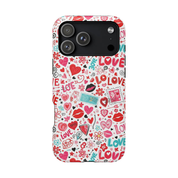 Sweetheart Doodle | Tough MagSafe Case
