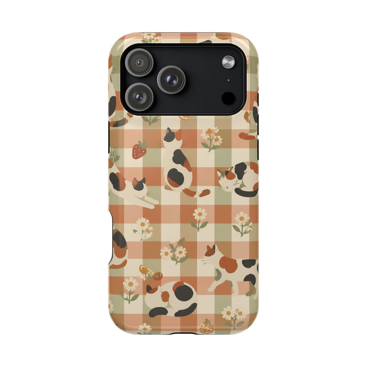 Calico Picnic | Tough MagSafe Case