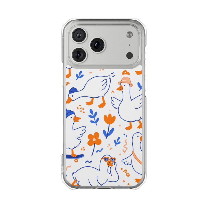 Silly Geese | Clear MagSafe Case