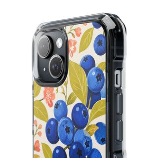 Cobalt Blueberries | Clear MagSafe Case — product image 19