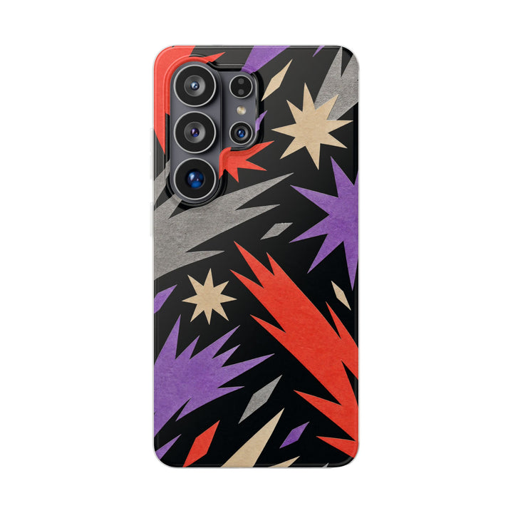 Cutout Comets phone case design