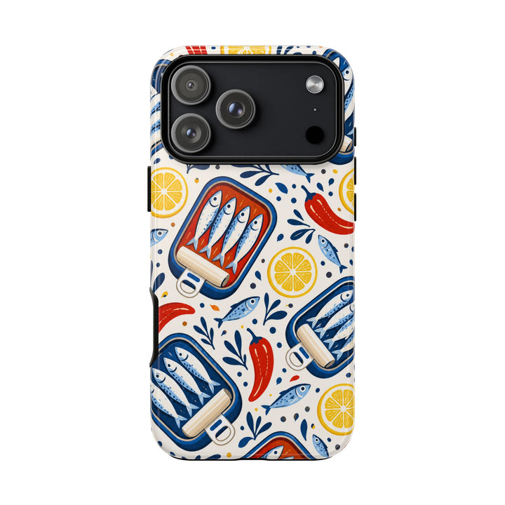 Sardine Tins phone case design