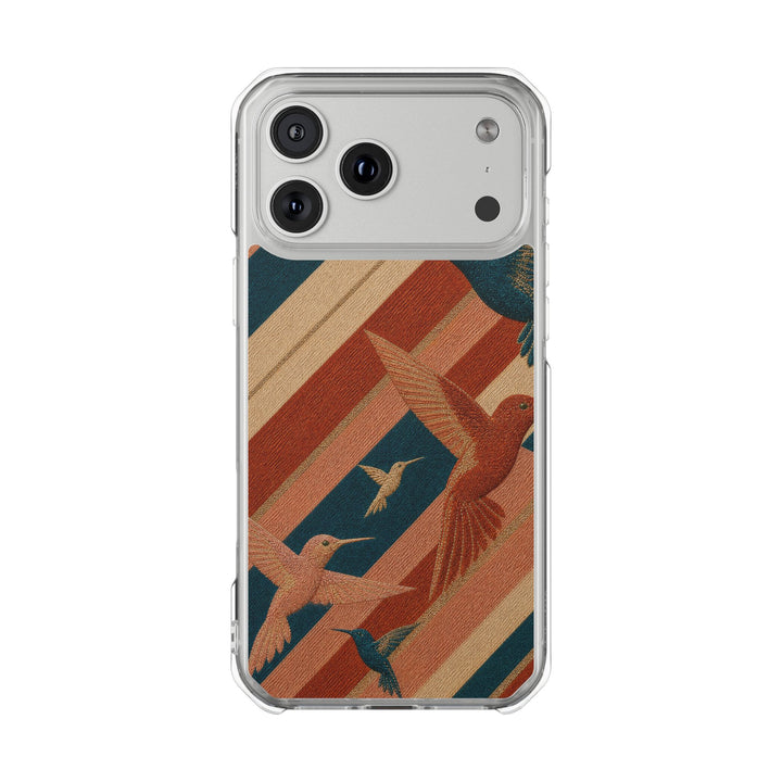 Twill Hummingbird | Clear MagSafe Case