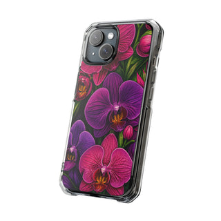 Orchid Rush | Clear MagSafe Case — product image 17