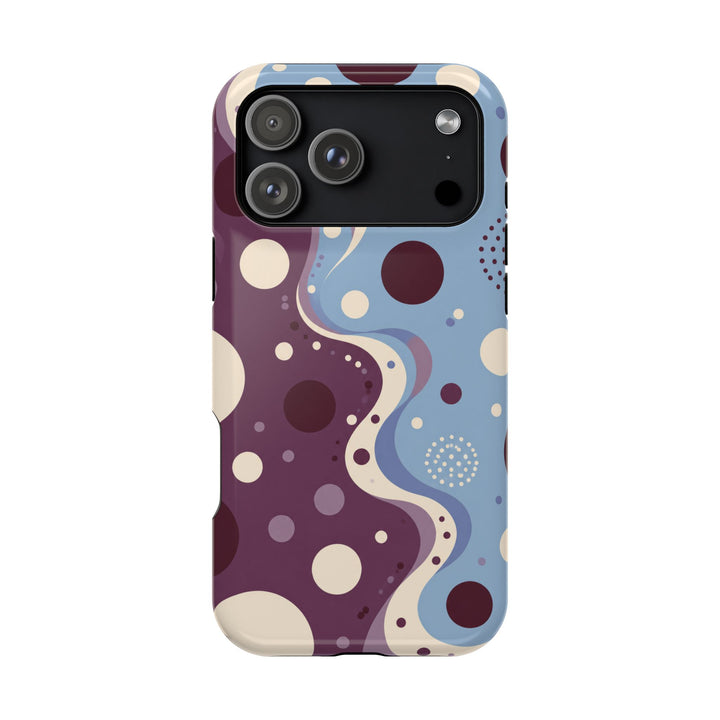 Plum Orbits phone case design