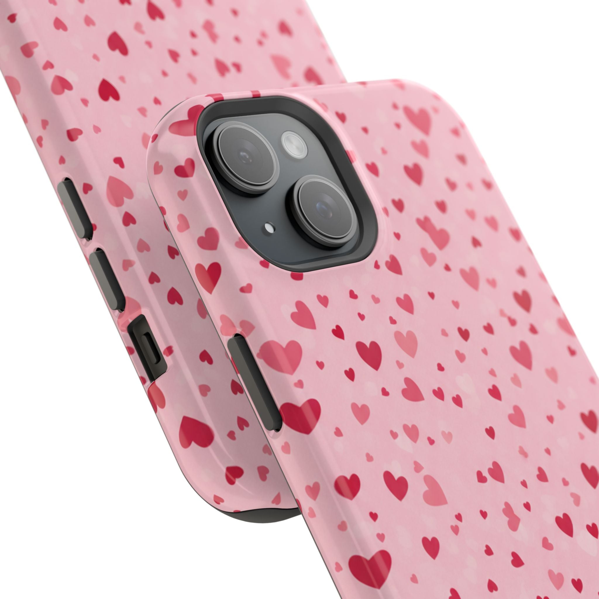 Blush Ditsy Heart | Tough MagSafe Case