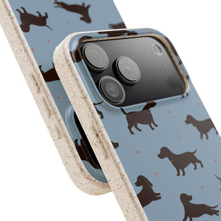 Powder Dachshunds | Biodegradable Case