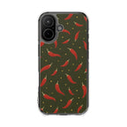 Olive Chili | Clear MagSafe Case