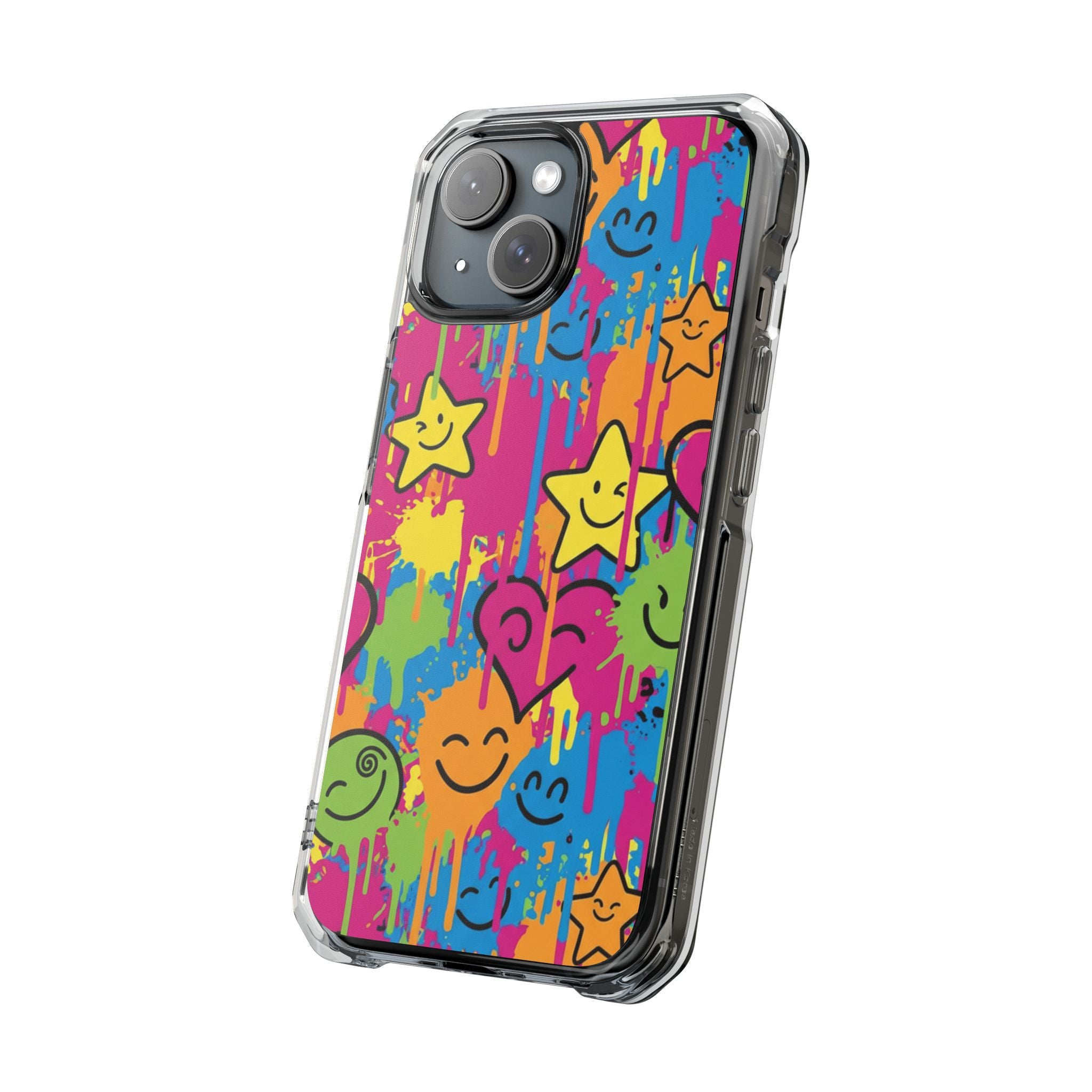 Joyful Graffiti | Clear MagSafe Case