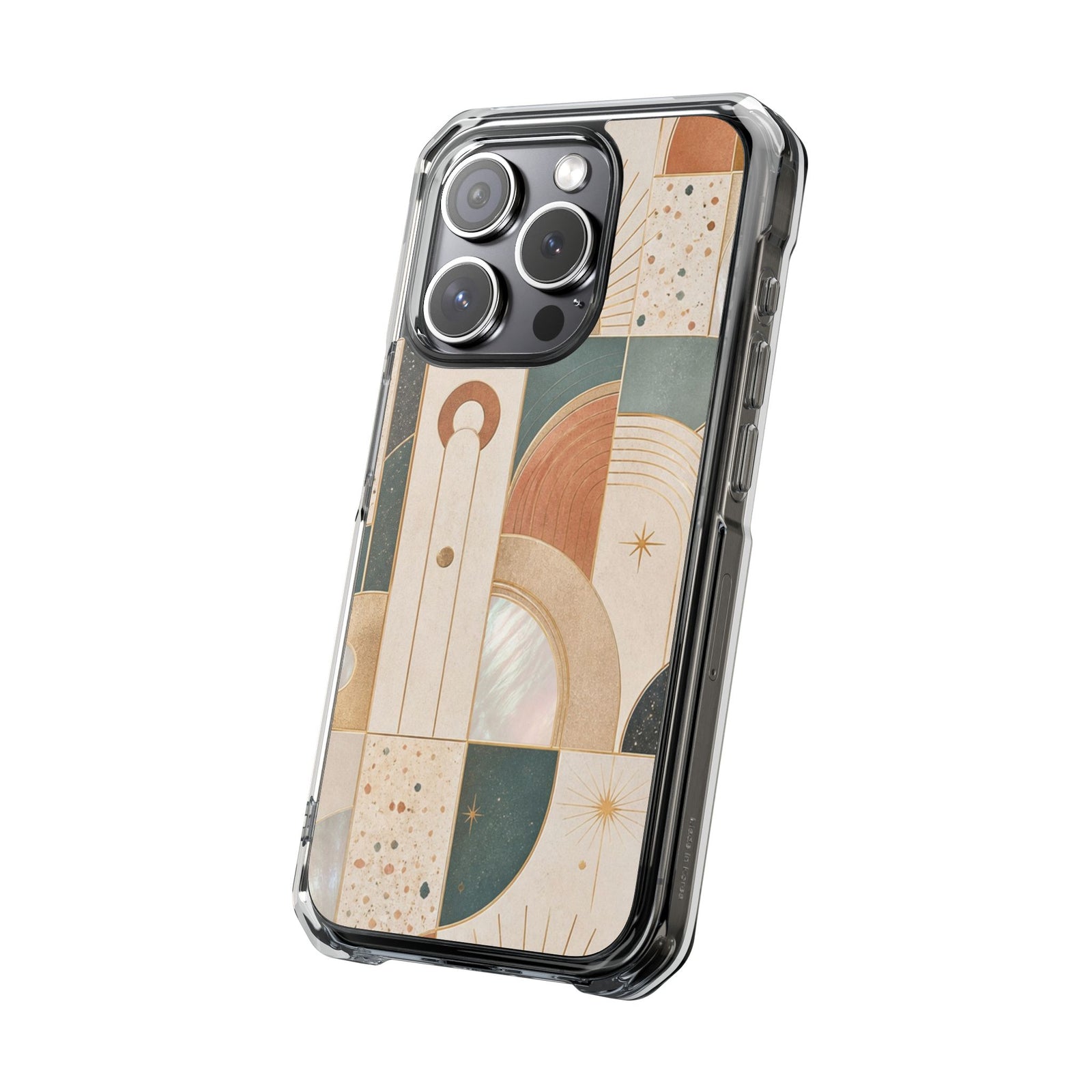 Deco Tiles | Clear MagSafe Case