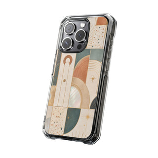 Deco Tiles | Clear MagSafe Case