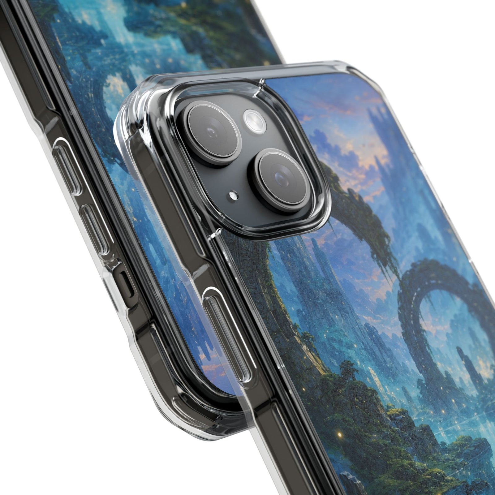 Mystic Ruins | Clear MagSafe Case