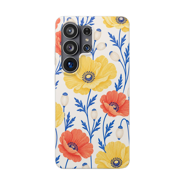 Butter Poppies phone case design