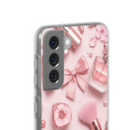 Blush Vanity coquette samsung clear case design