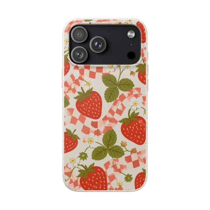 Glazed Strawberries | Biodegradable Case
