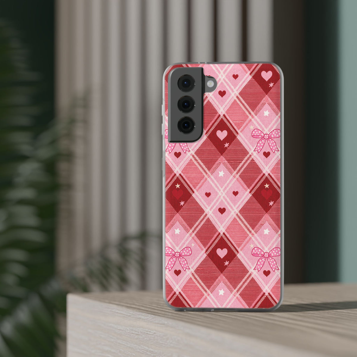 Heart Plaid | Clear Case — product image 20