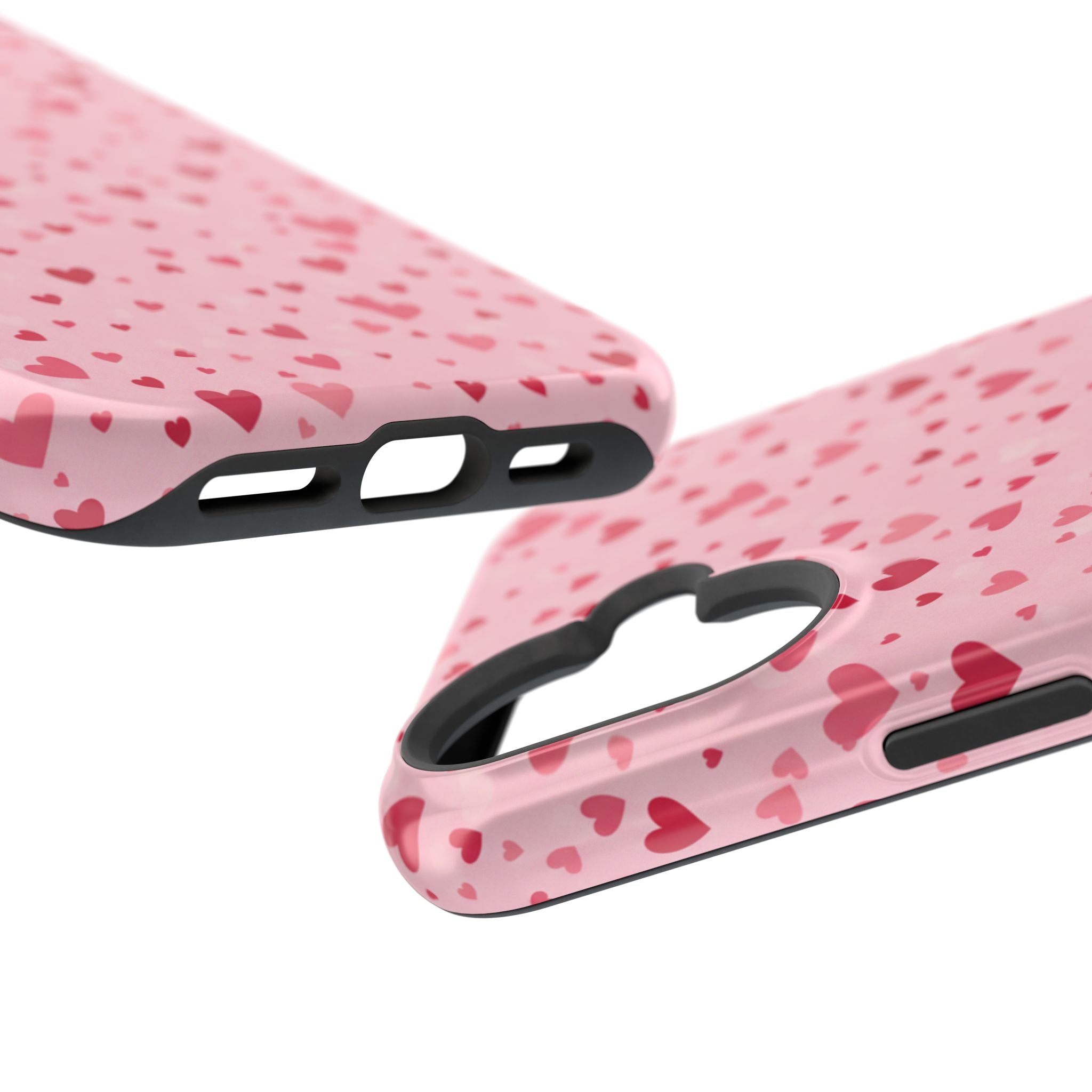 Blush Ditsy Heart | Tough MagSafe Case