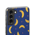 Cobalt Bananas | Clear Case