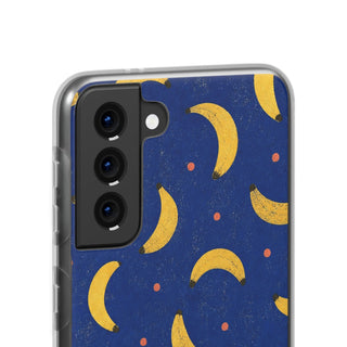Cobalt Bananas | Clear Case