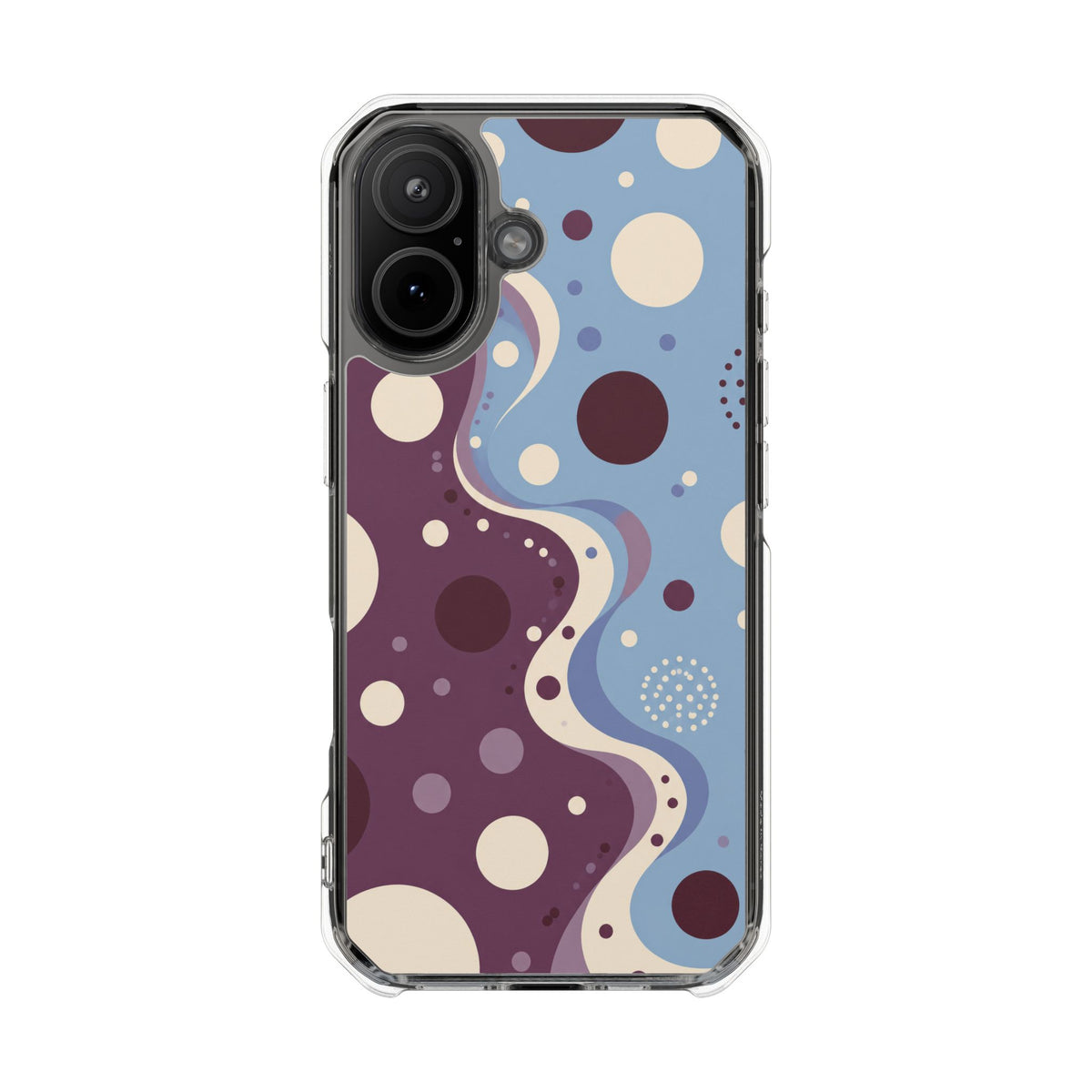 Plum Orbits | Clear MagSafe Case — product image 14
