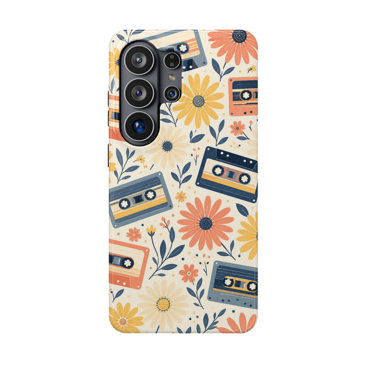 Cassette Blooms | Tough MagSafe Case