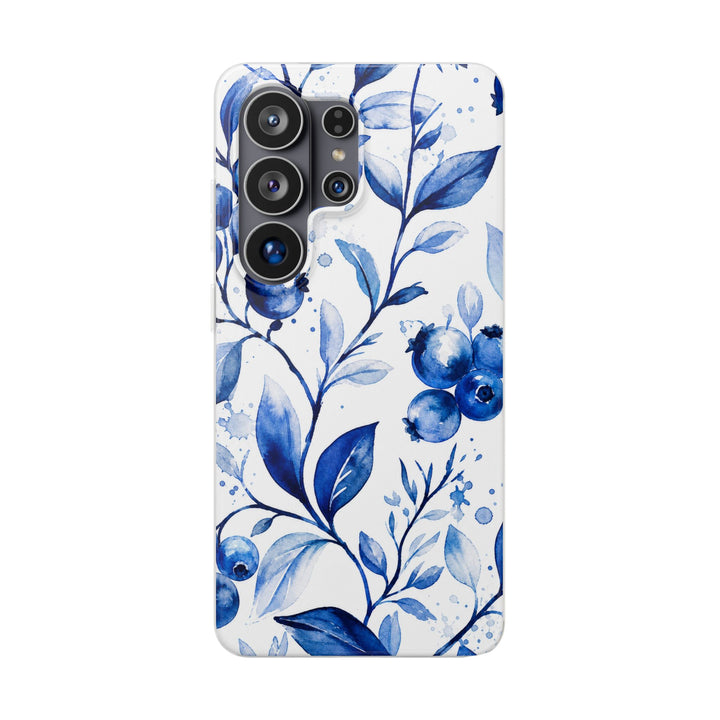 Blueberry Delft | Clear Case
