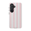 Pink Pinstripe minimal tough case design