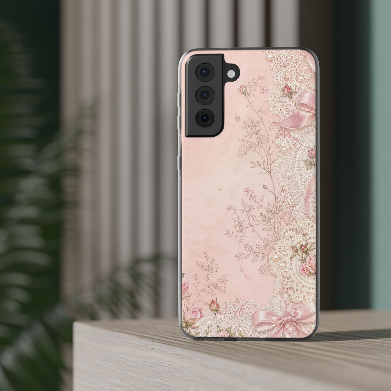 Lace Garden | Clear Case