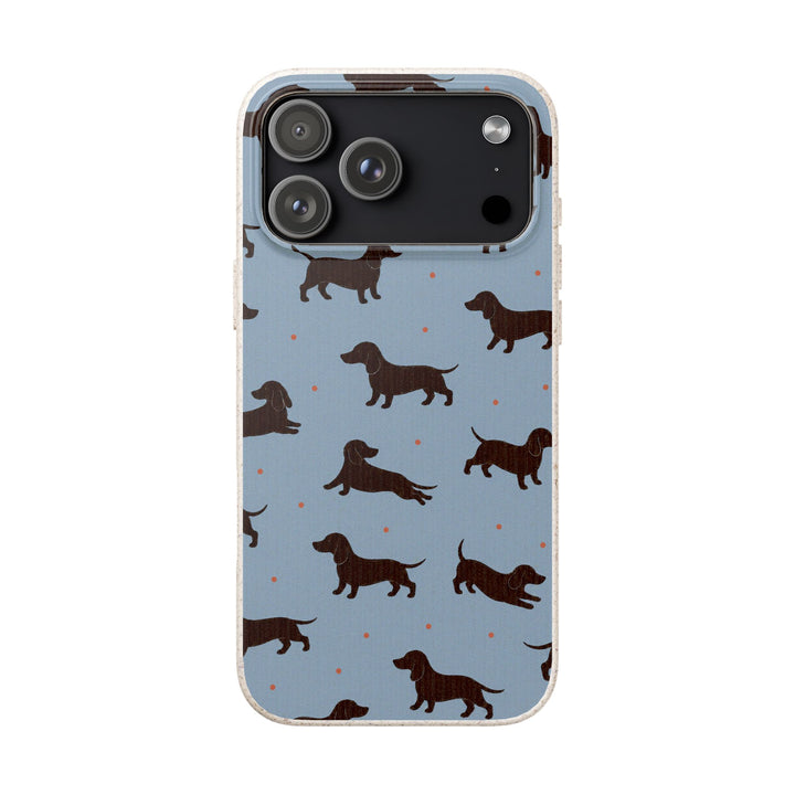 Powder Dachshunds | Biodegradable Case