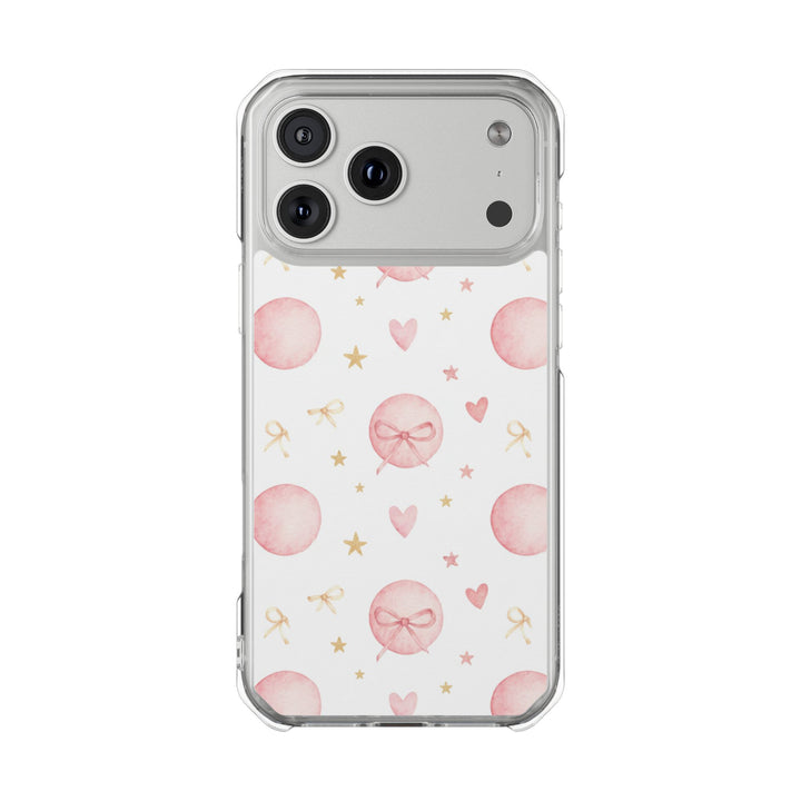 Bow Charm | Clear MagSafe Case