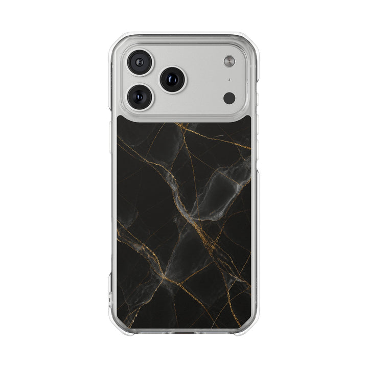 Onyx Veins | Clear MagSafe Case