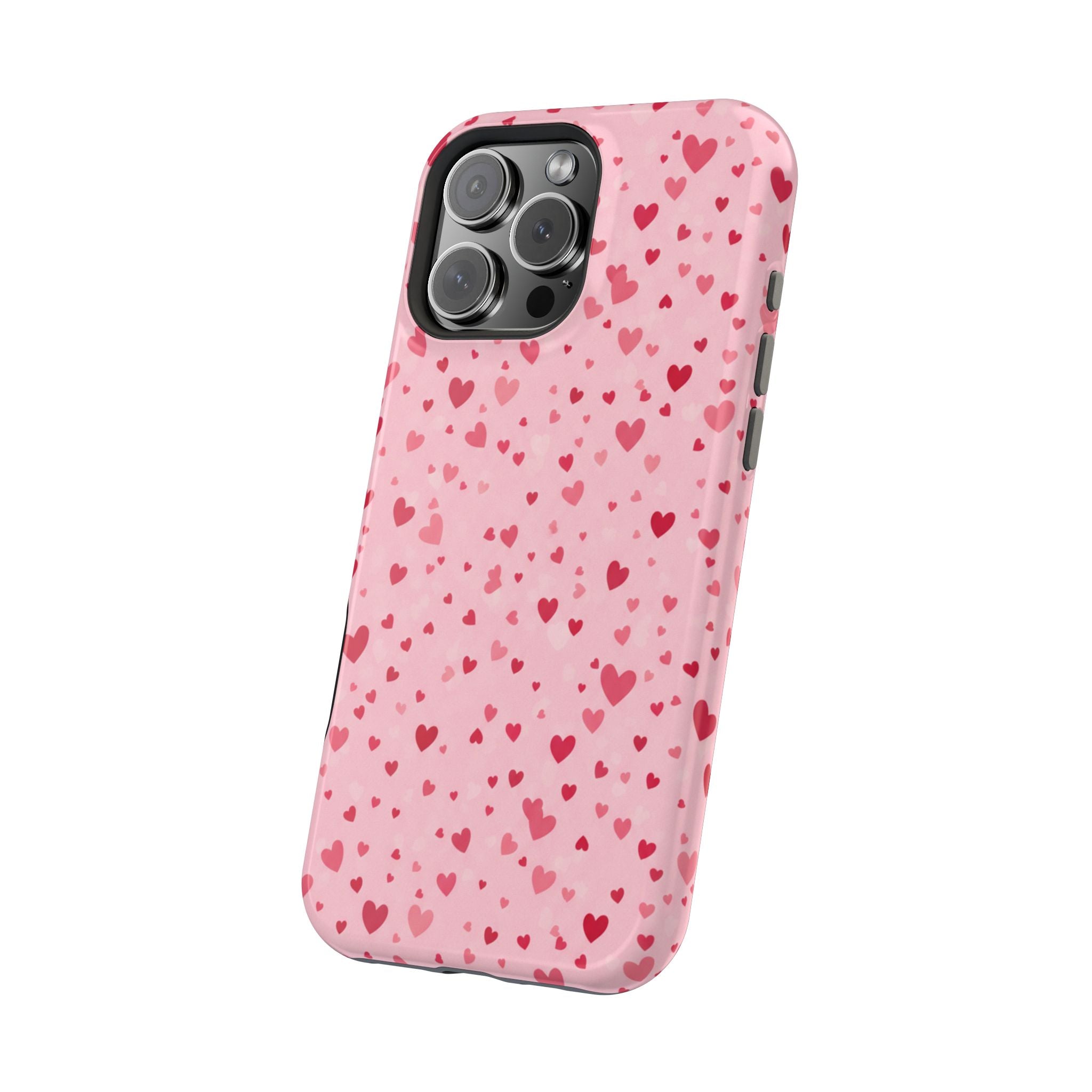 Blush Ditsy Heart | Tough MagSafe Case