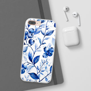Blueberry Delft | Frosted Clear Case — product image 56