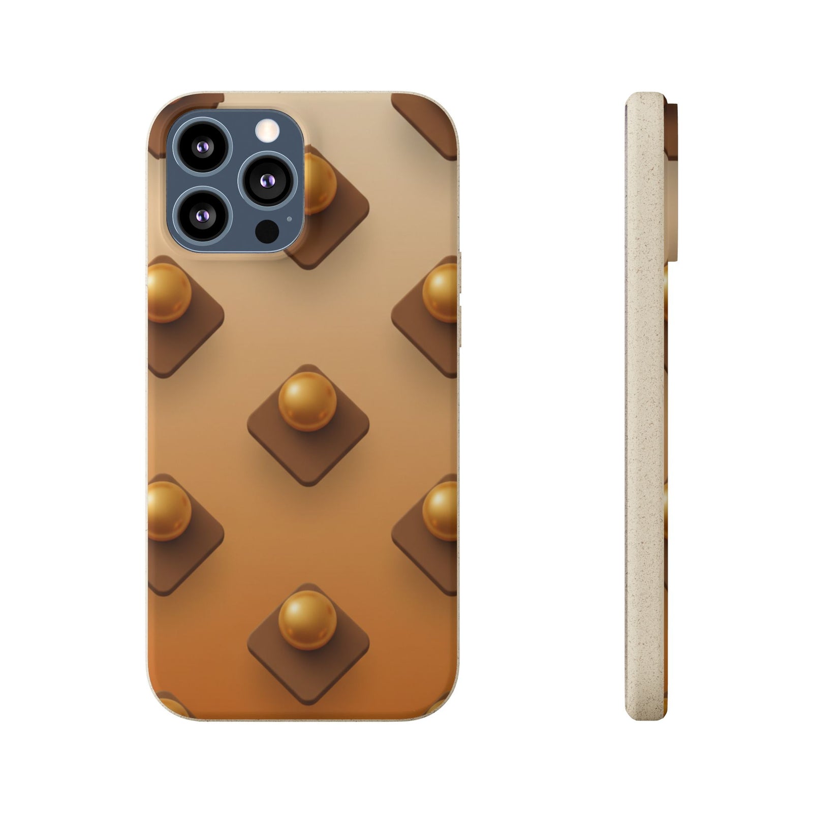 Amber Studs | Biodegradable Case