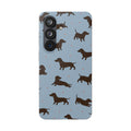 Powder Dachshunds | Clear Case