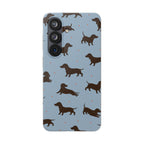 Powder Dachshunds | Clear Case