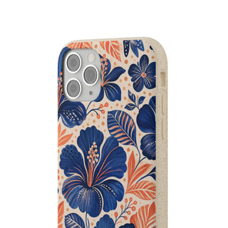 Indigo Hibiscus | Biodegradable Case — product image 31